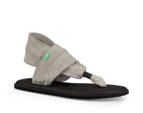 Sanuk Womens Yoga Sling 2 Grey Sandals | OTPCDM392